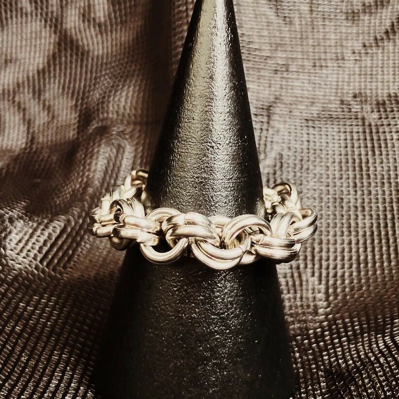 YORK RING - STAINLESS STEEL CHAINMAIL