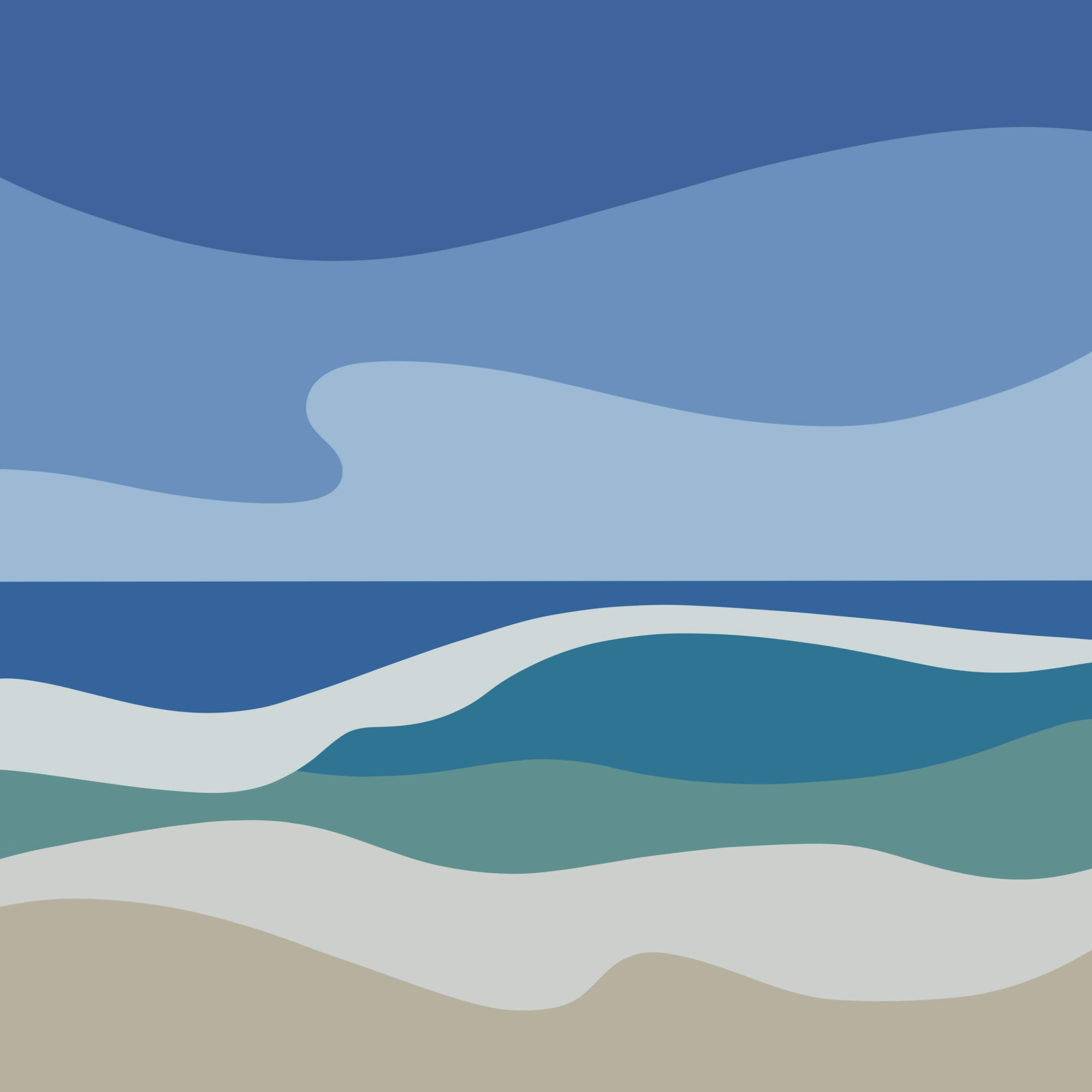 Quiet Shore 10x10