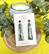 Funky Pattern Collection - Long Dangle Polymer Clay Earrings