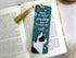 Calico Cat Floral Bookmark