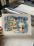 The Girl and the Robot Riso print