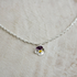 Single Pansy Necklace