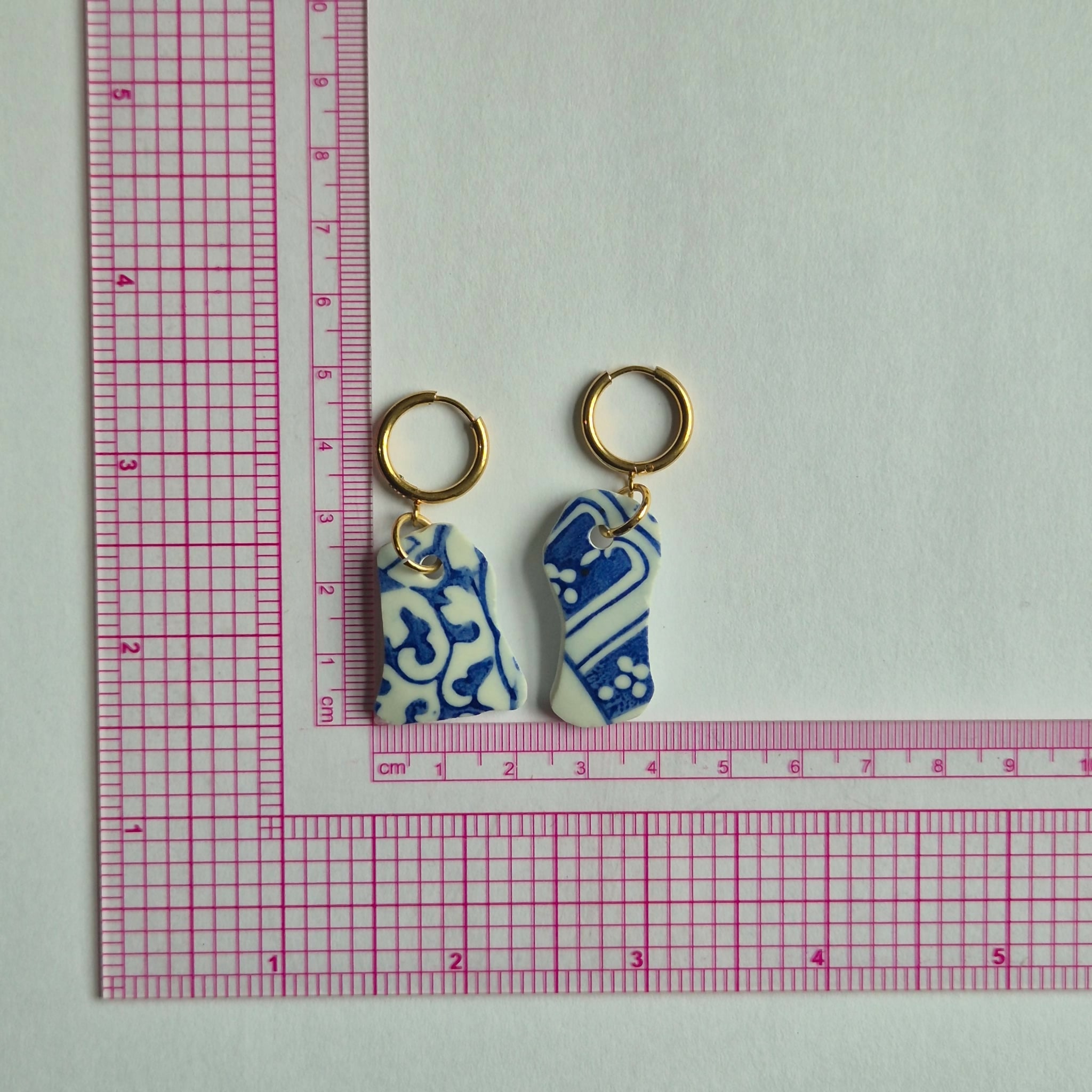 Recycled Ceramic Earring
