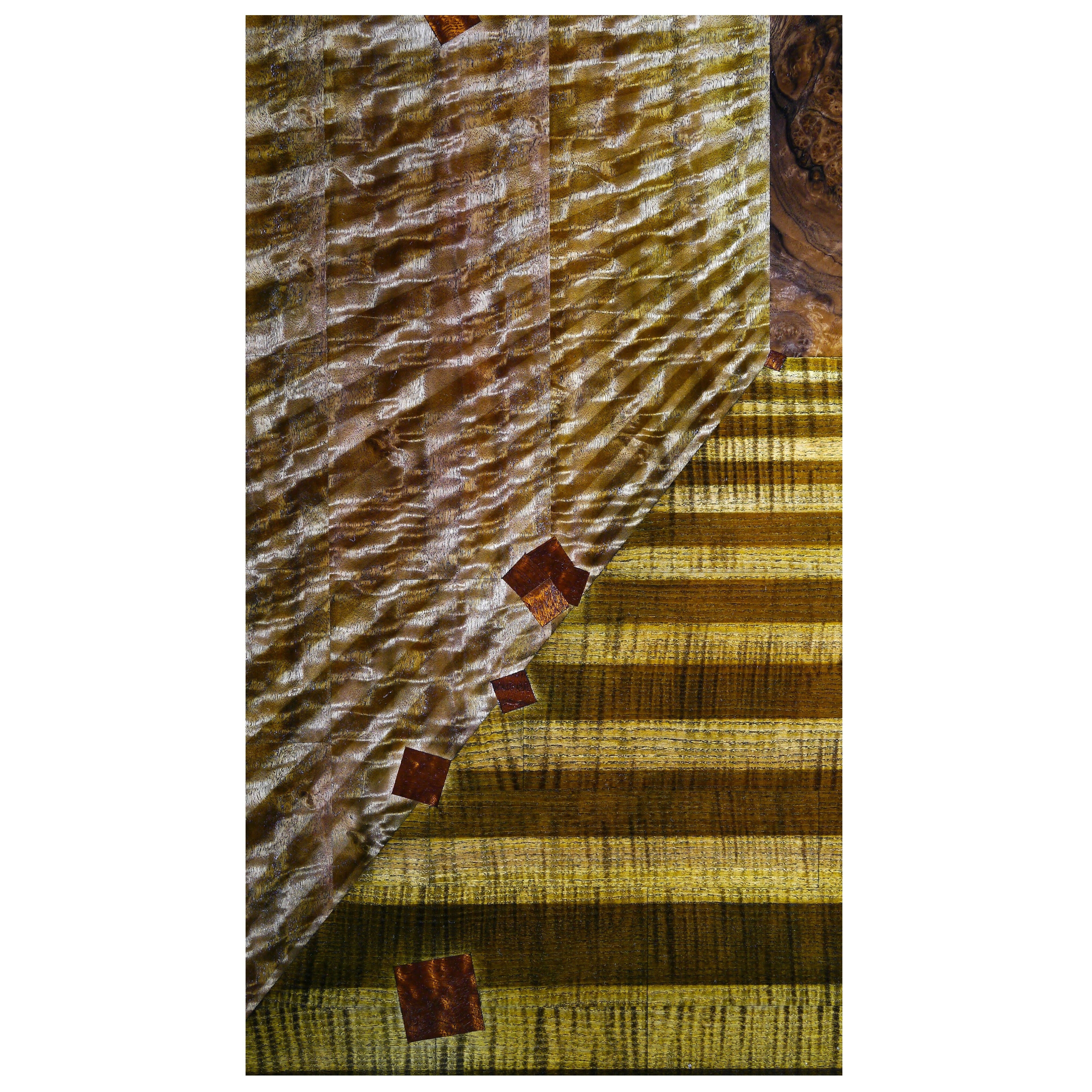 Innerysm: Breath — Original Artwork (Marquetry on Panel) by Elementa Laudis