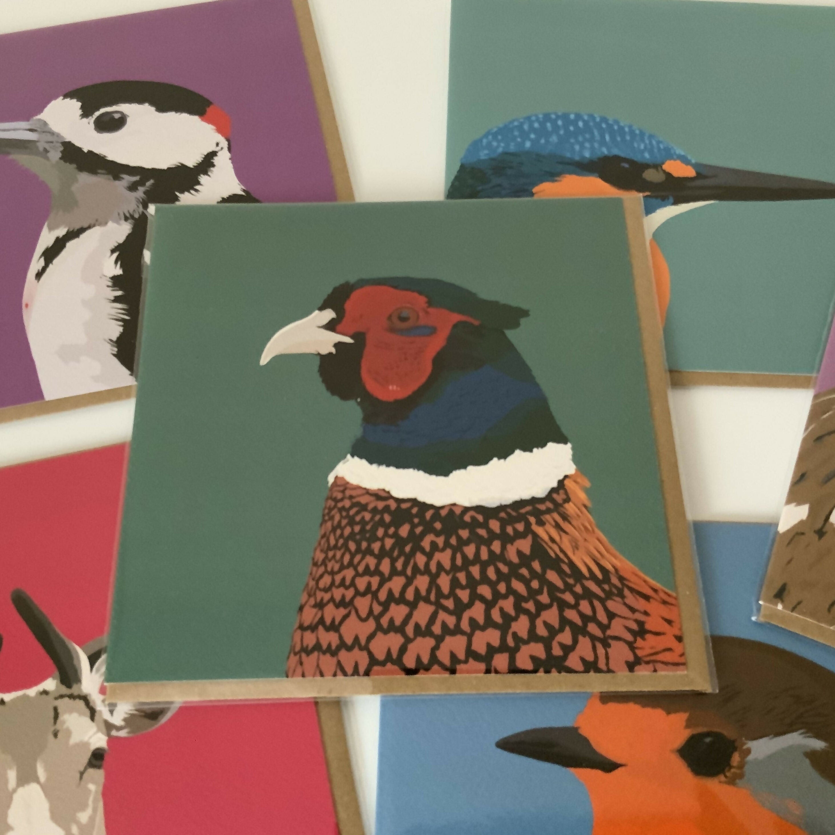 Pheasant Greetings Card