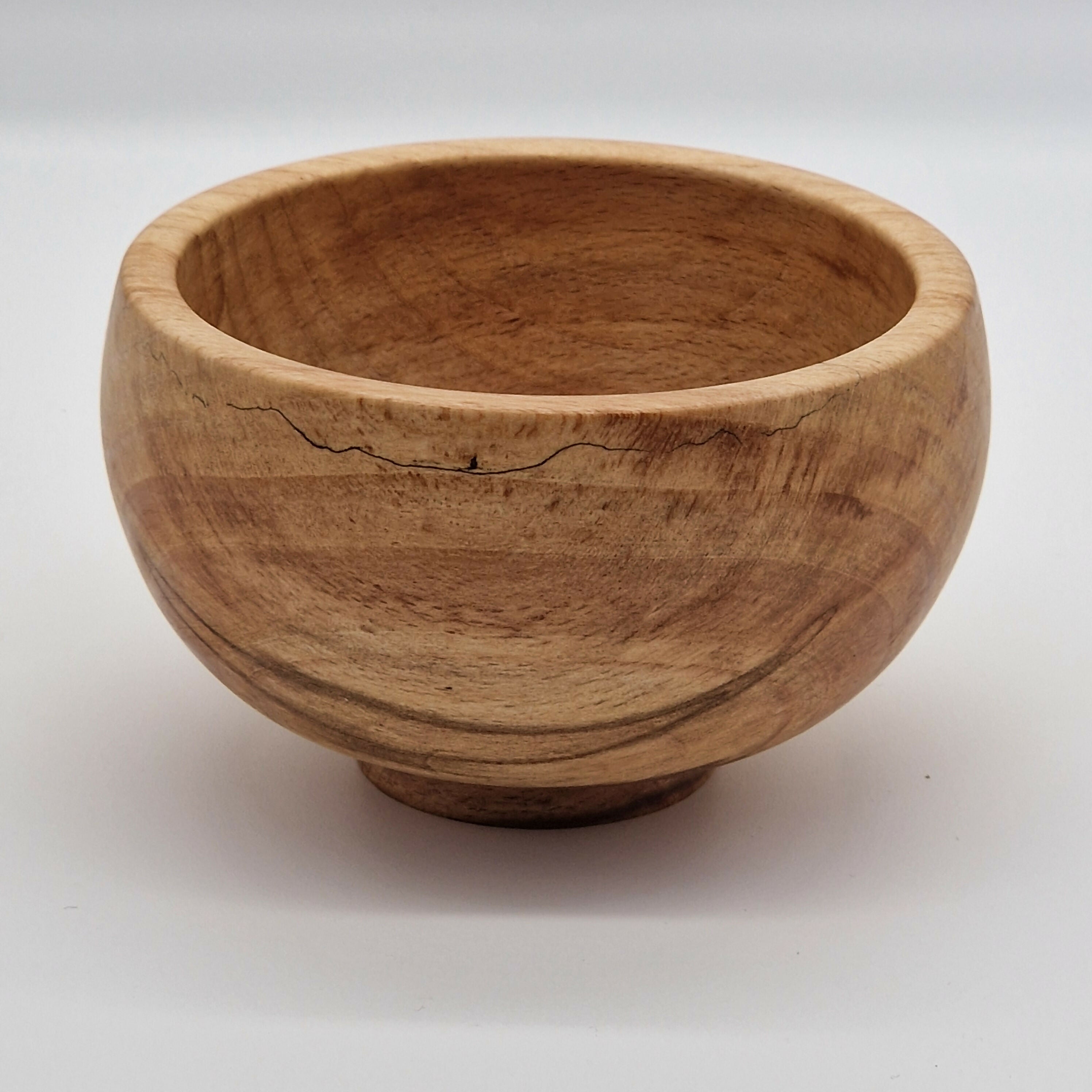 Hand Turned Small Japanese Style Bowl made from Beech Wood