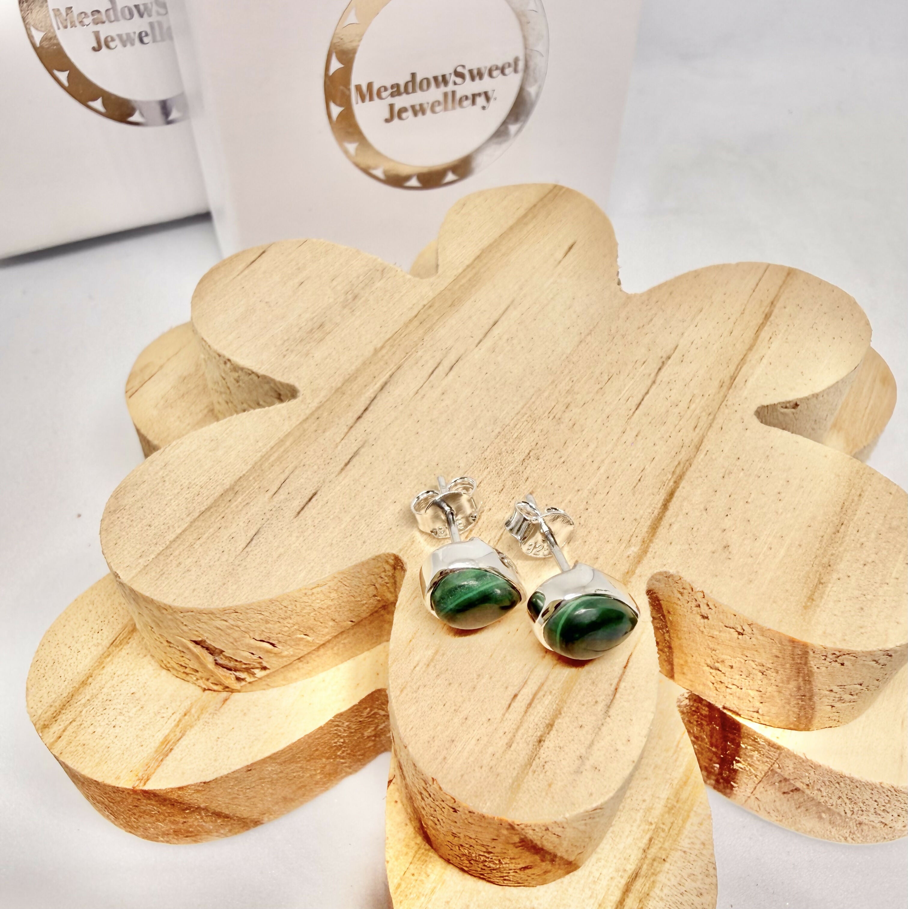 MALACHITE EARRINGS