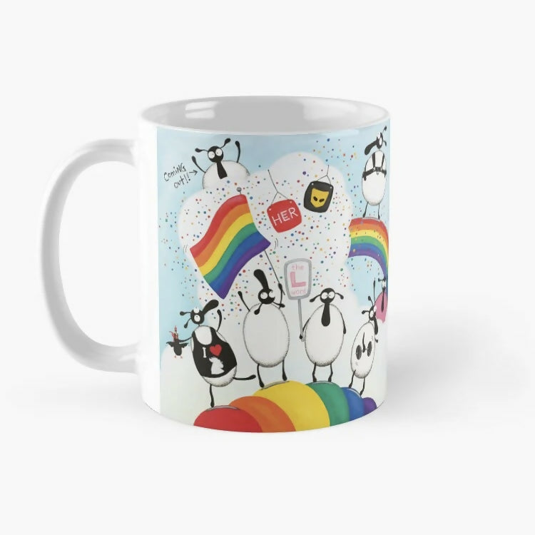 Gays And Baasexuals Ceramic Mug