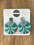 Hand Painted Wooden Earrings