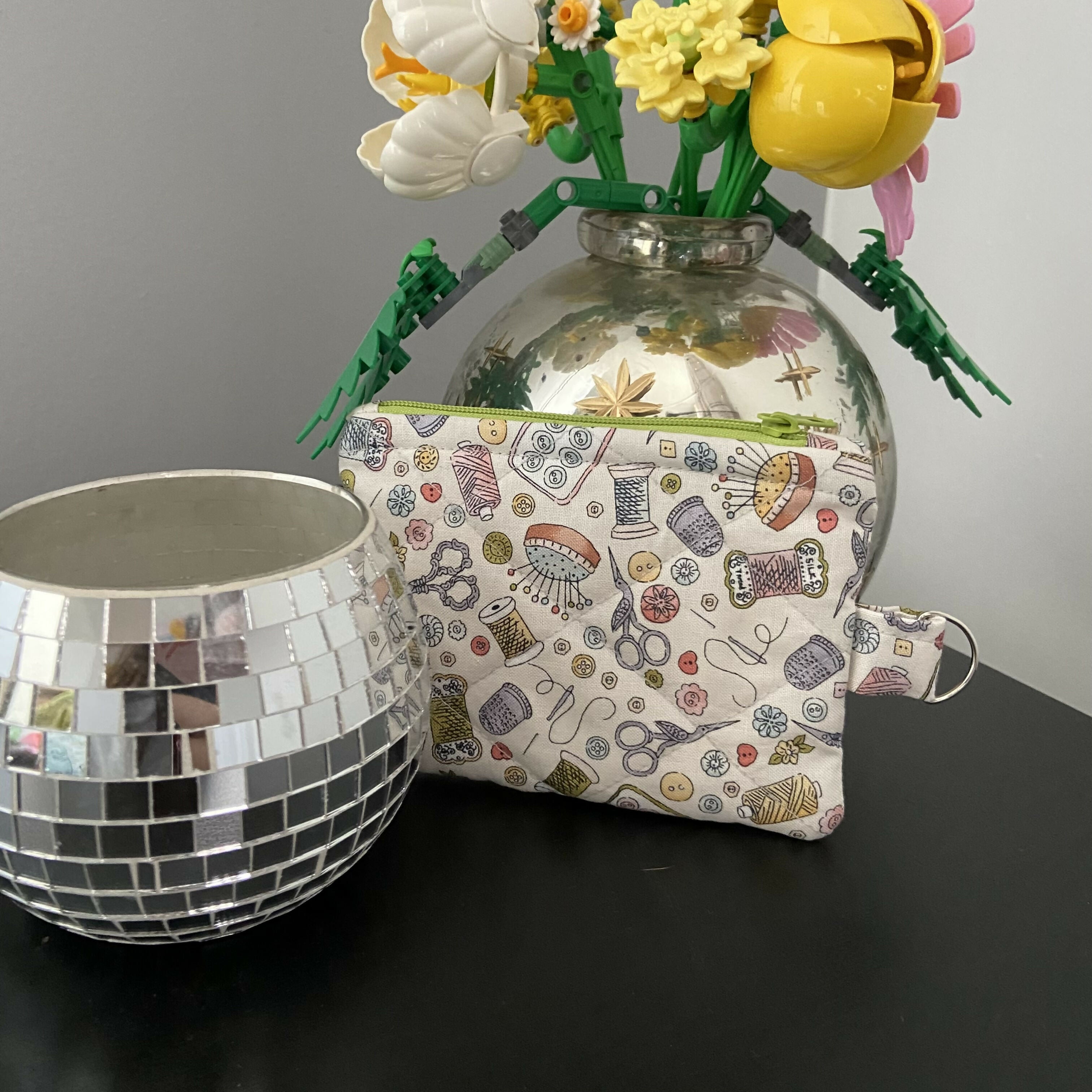 Spring Mini Zipper Pouch
