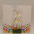 Fused Glass Flower Card