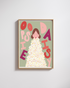 Oopsie Daisy A4 Hand Illustrated Poster