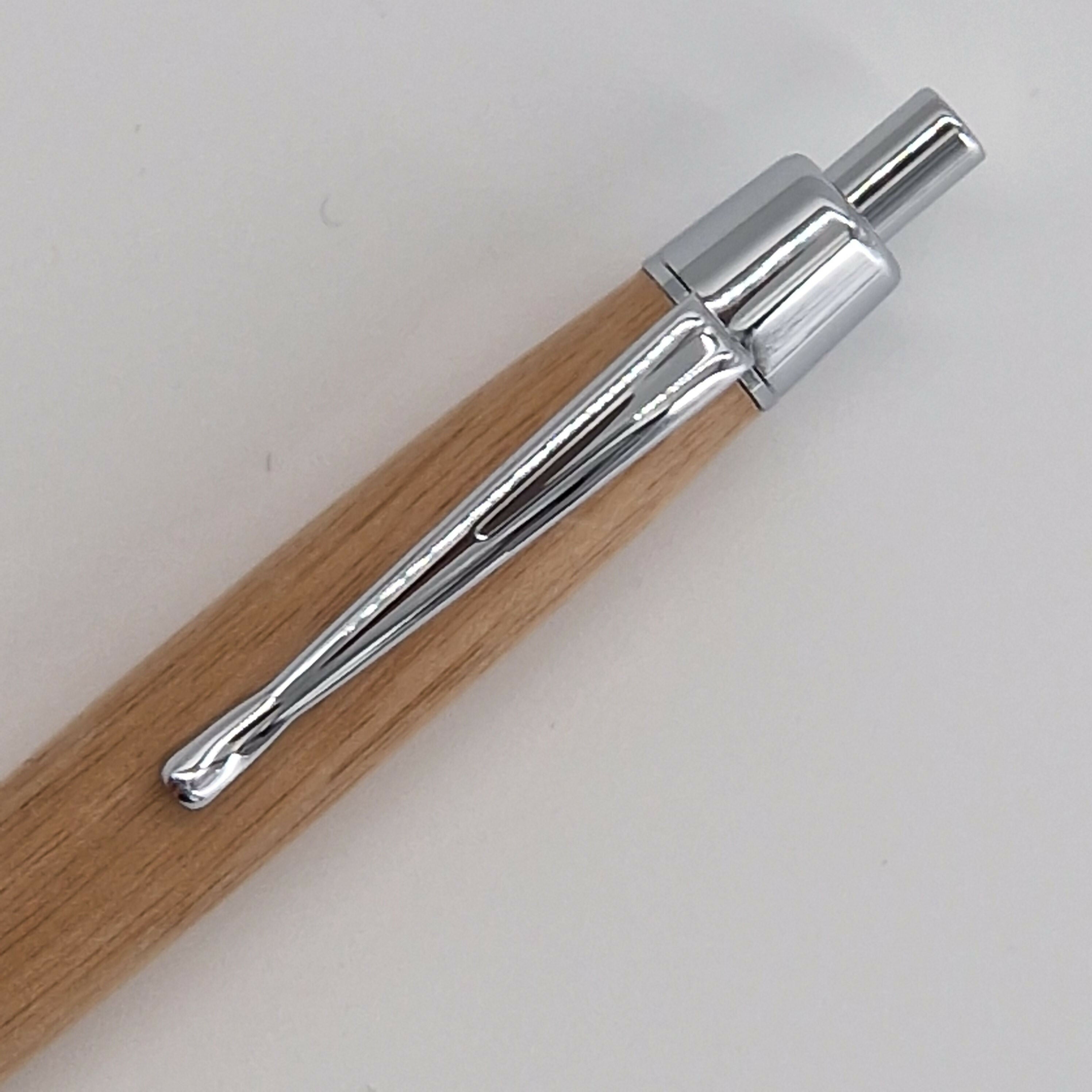 Hand Turned Click Pen made from Walnut Wood