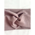 Purple Ribbed Jersey Headband