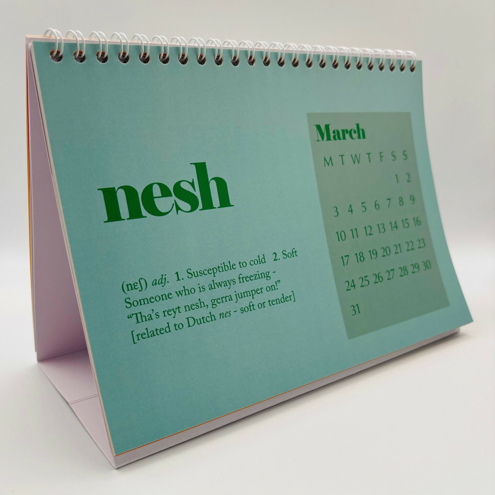 2026 Yorkshire Desk Calendar