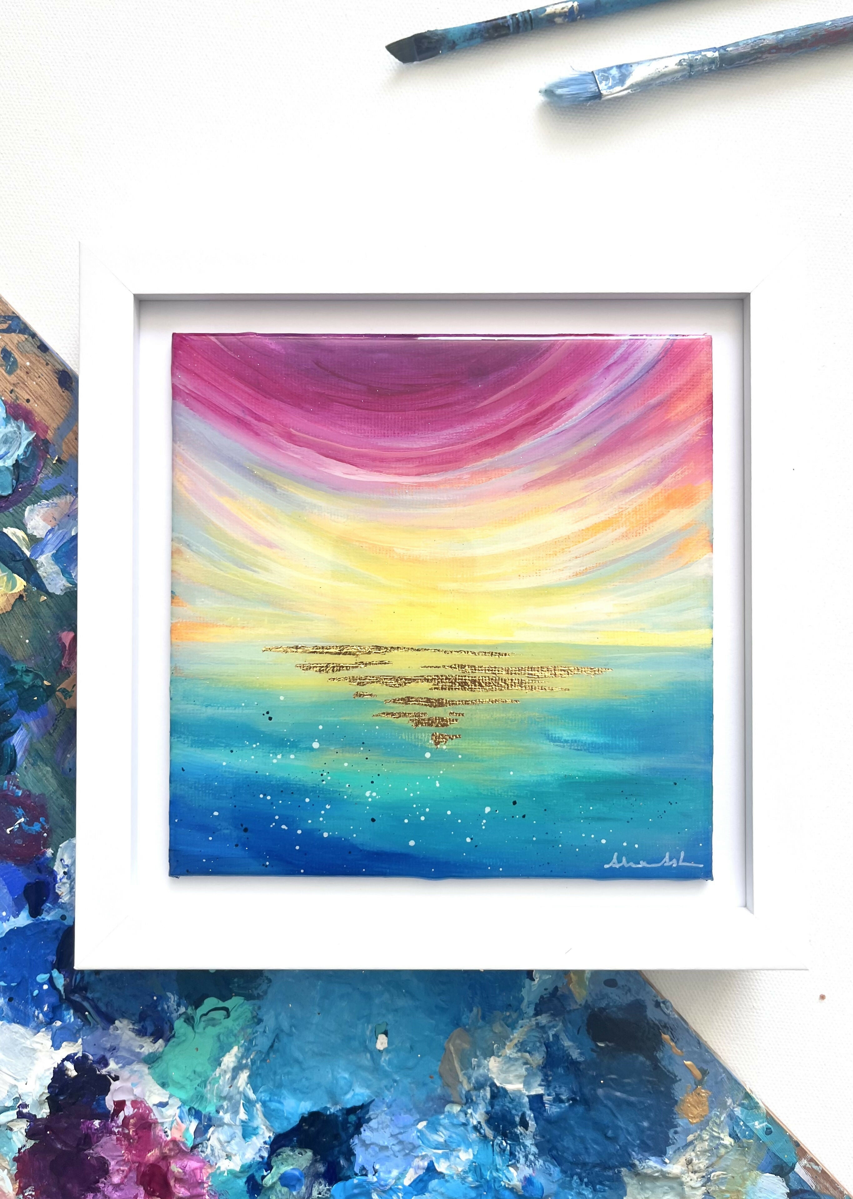 Morning Skies As We Rise - Original Painting