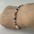 HEALING CRYSTAL & STERLING SILVER STRETCH BRACELET WITH AROMATHERAPY BEADS TO HELP WITH GIVING & RECEIVING LOVE