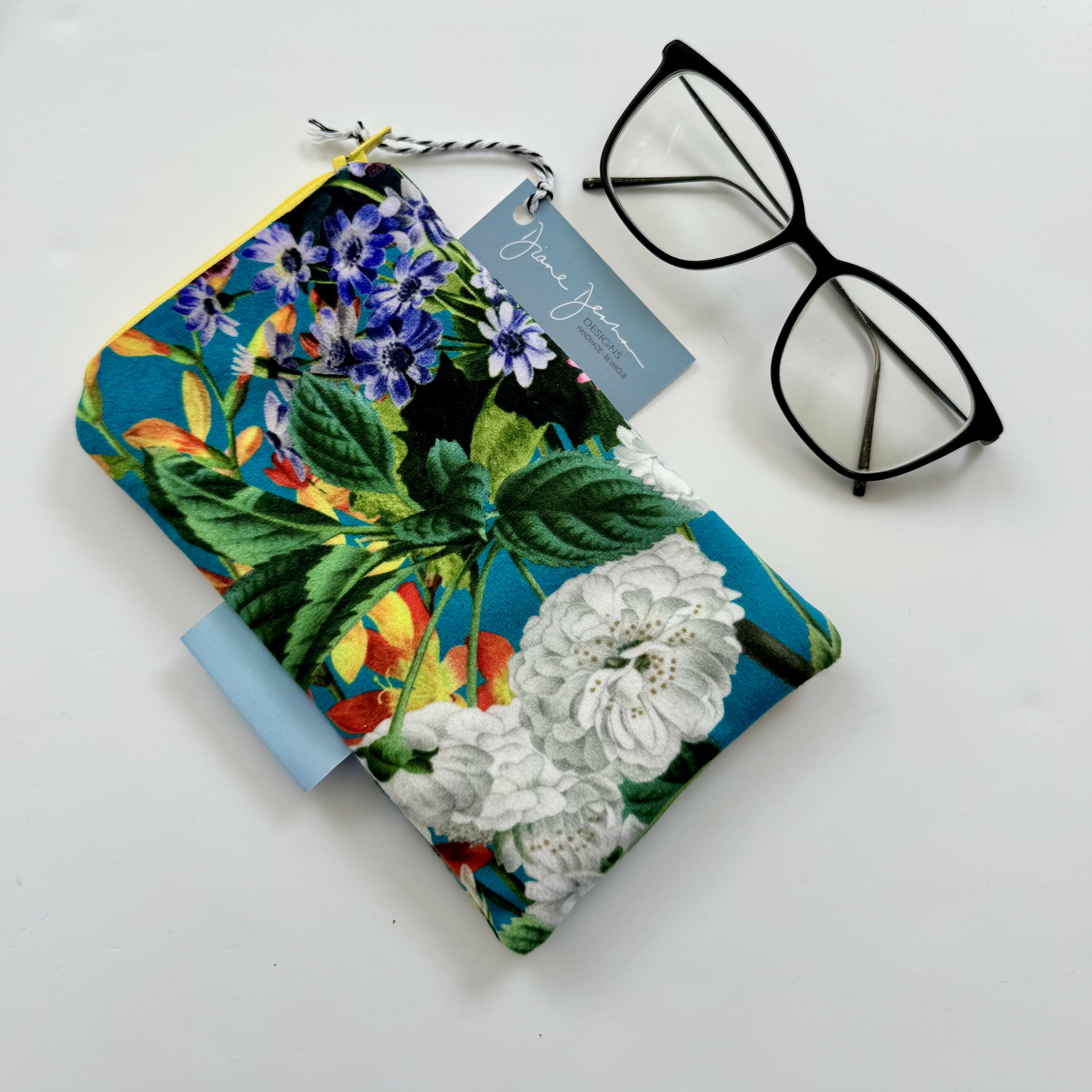 Velvet Glasses Case/ Phone Case - Summer Garden