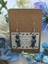 Labradorite Earrings on Sterling Silver Plated Hooks