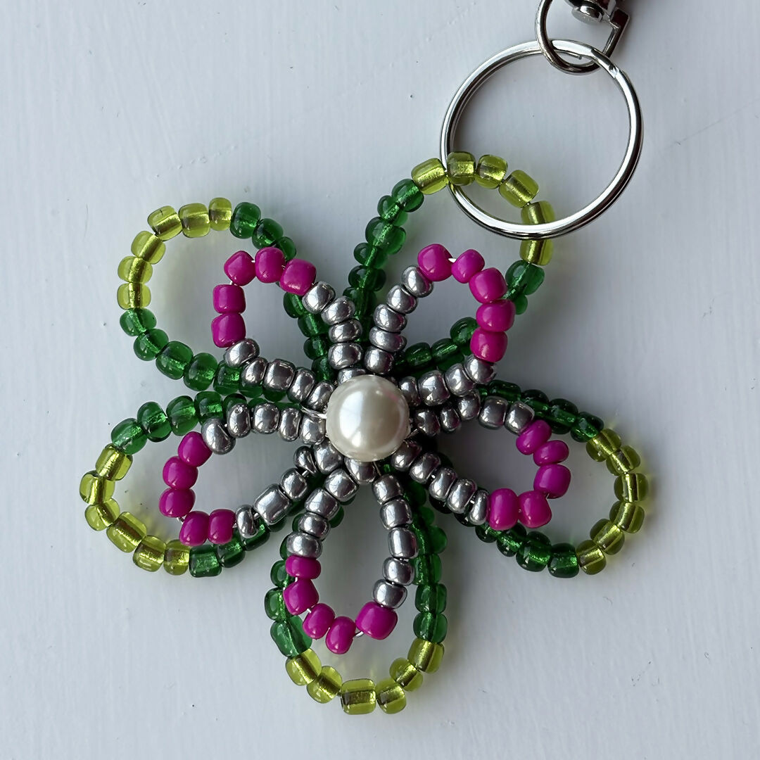 Make it Yourself Floral Keyring Kit