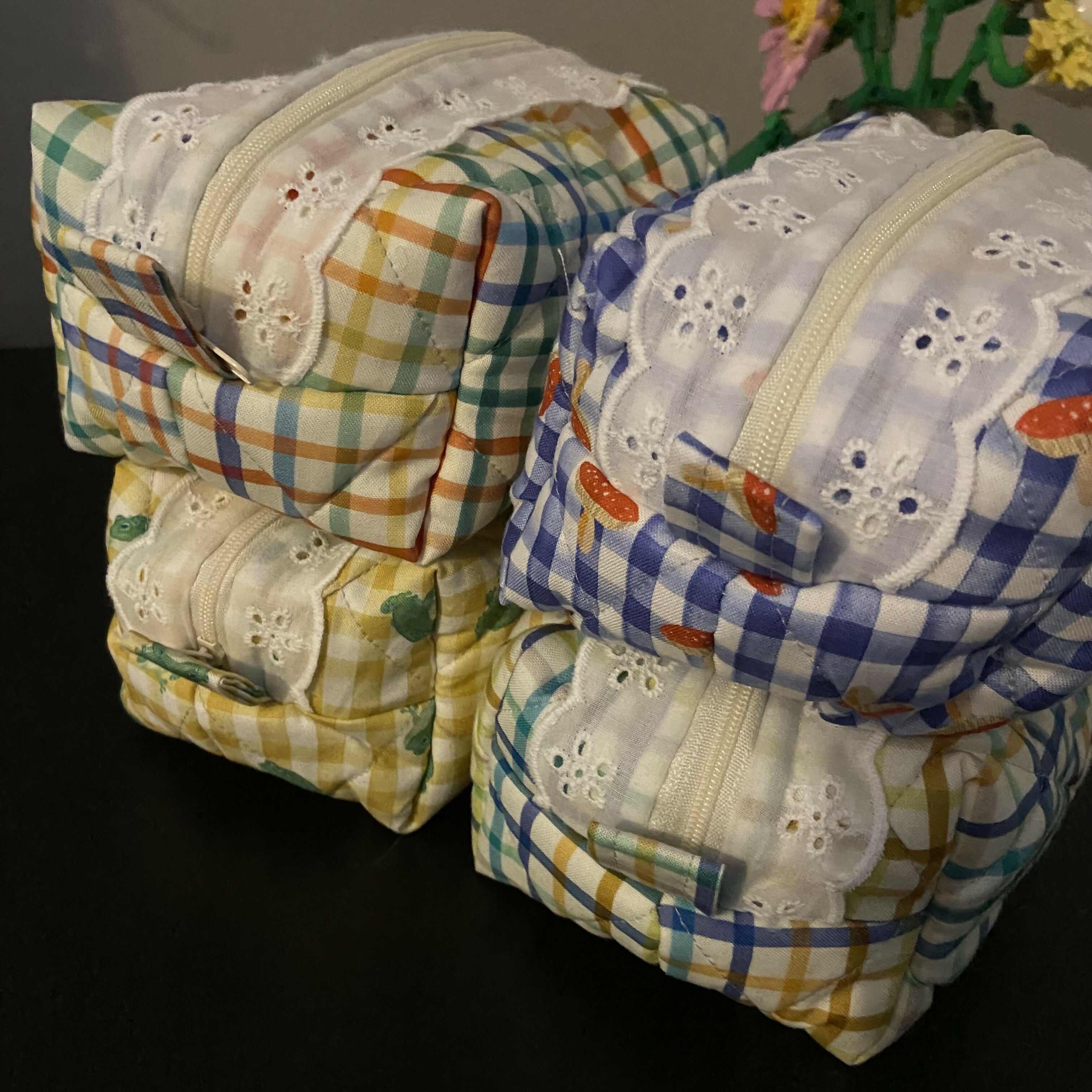 Picnic Boxy Cosmetics Bag