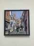 Steep Hill, Lincoln. Original Oil Painting