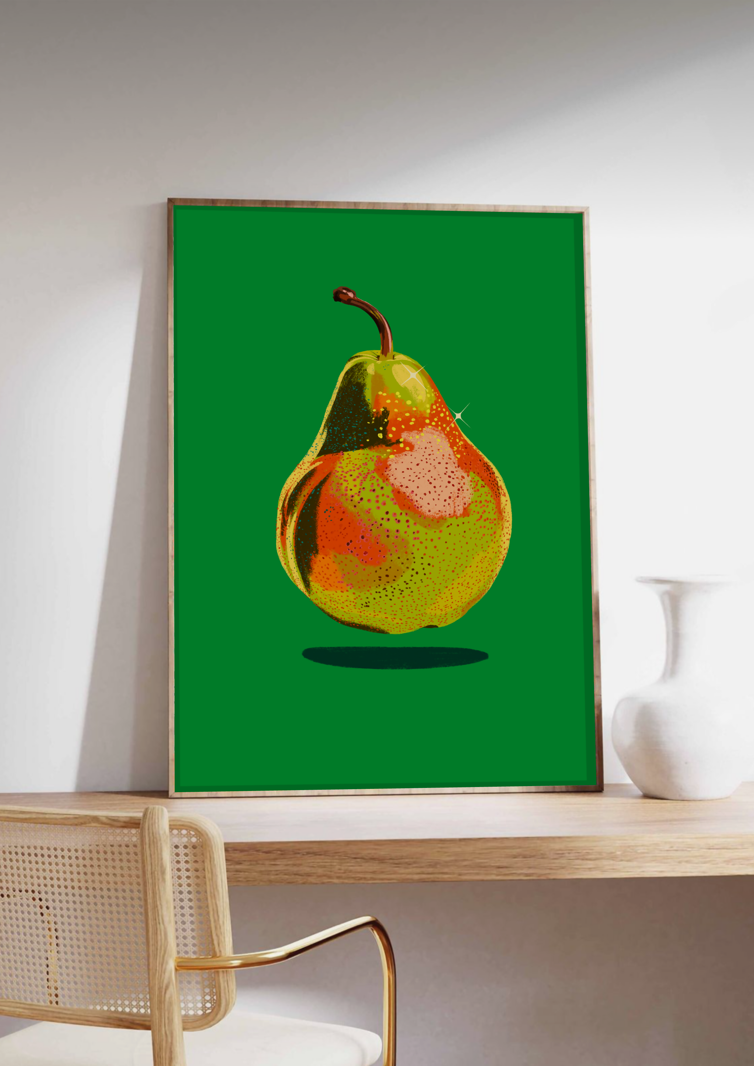 Pear Art Print
