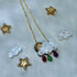Sunbeam Cloud and Raindrop Neckace