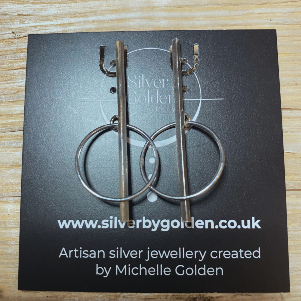 Sterling Silver Lollipop Earrings