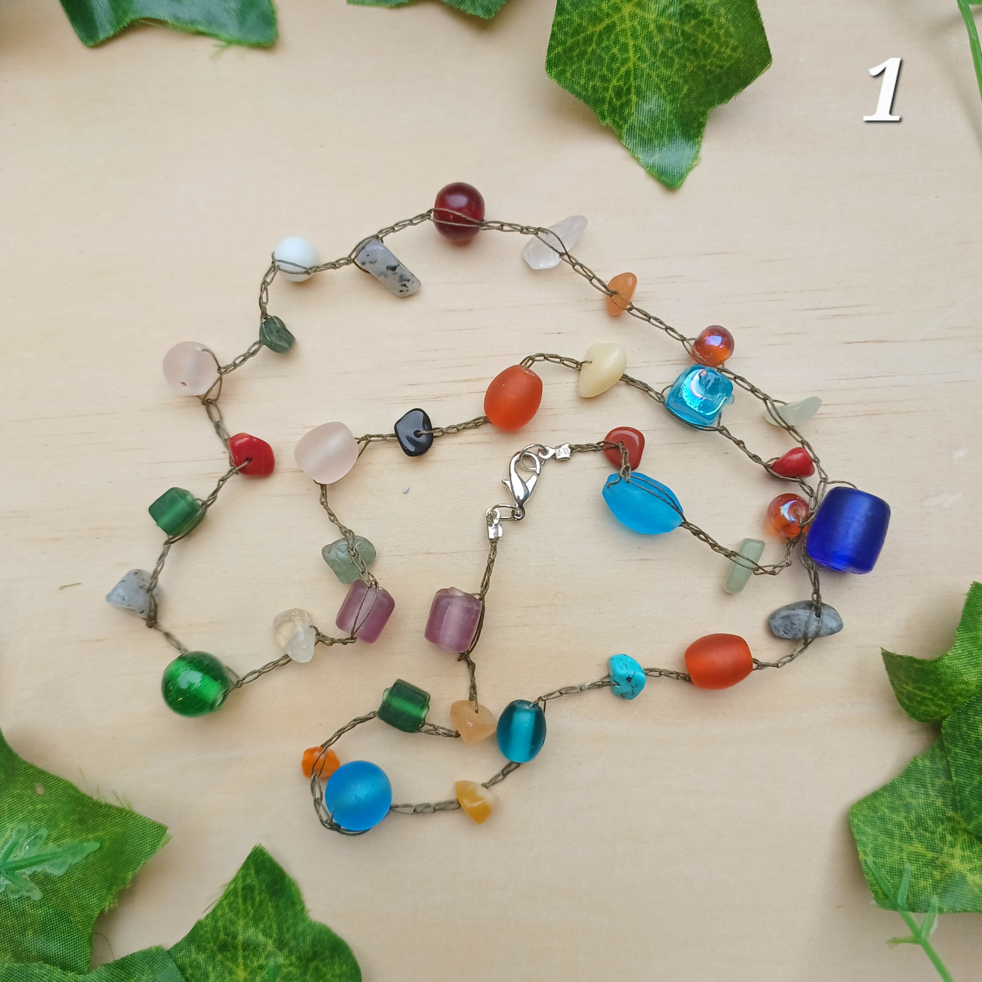 Glass Bead Necklace