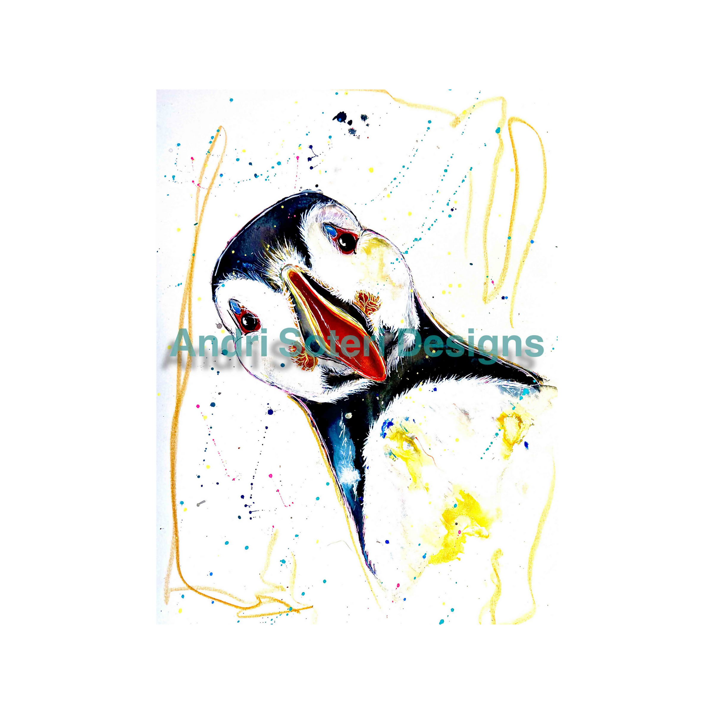 PUFFIN' GORGEOUS, PART OF THE 'ANIMAL ART COLLECTION'