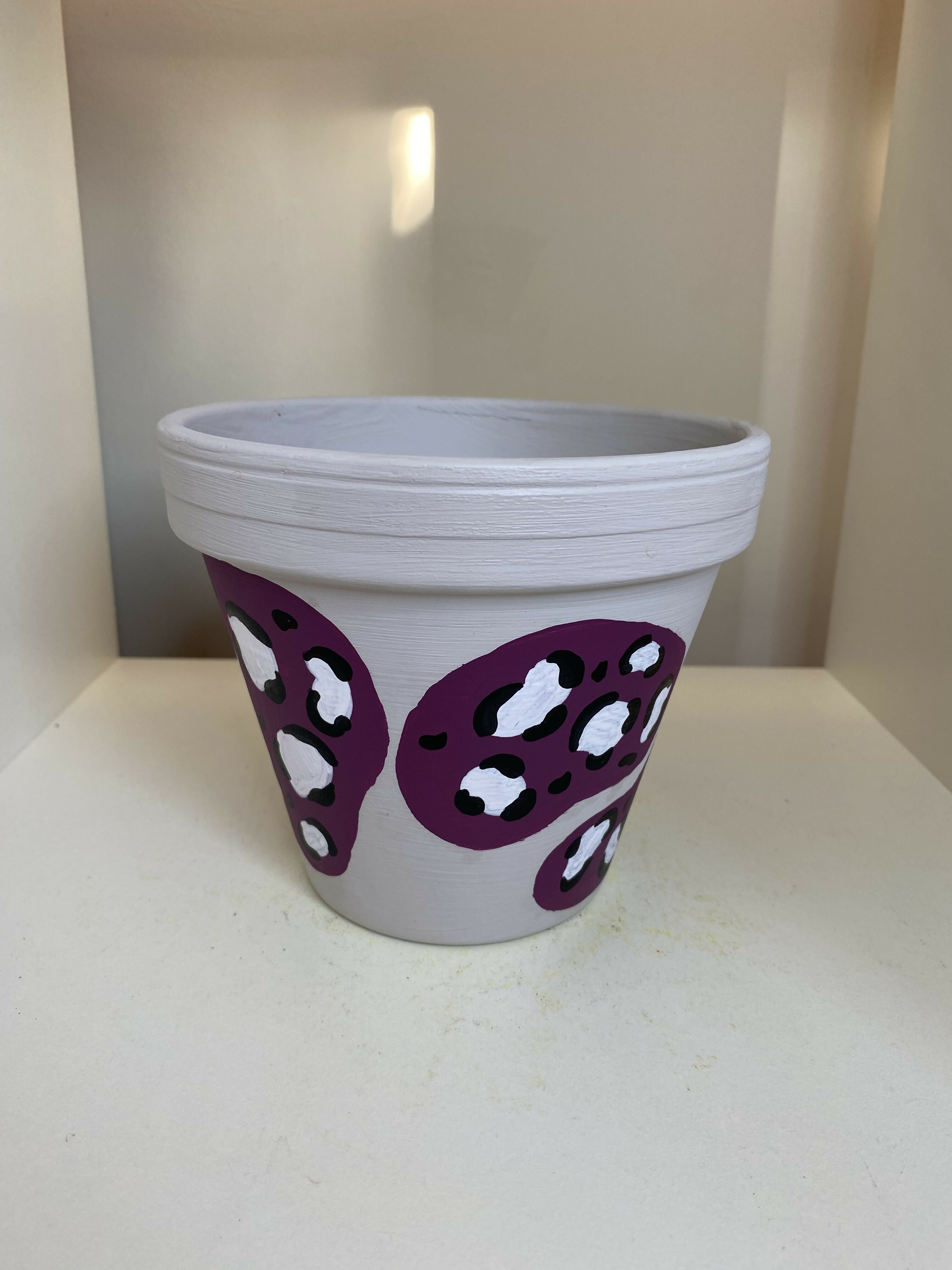Spotty Leopard Pot