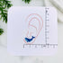 Blue Whale Stud Earrings