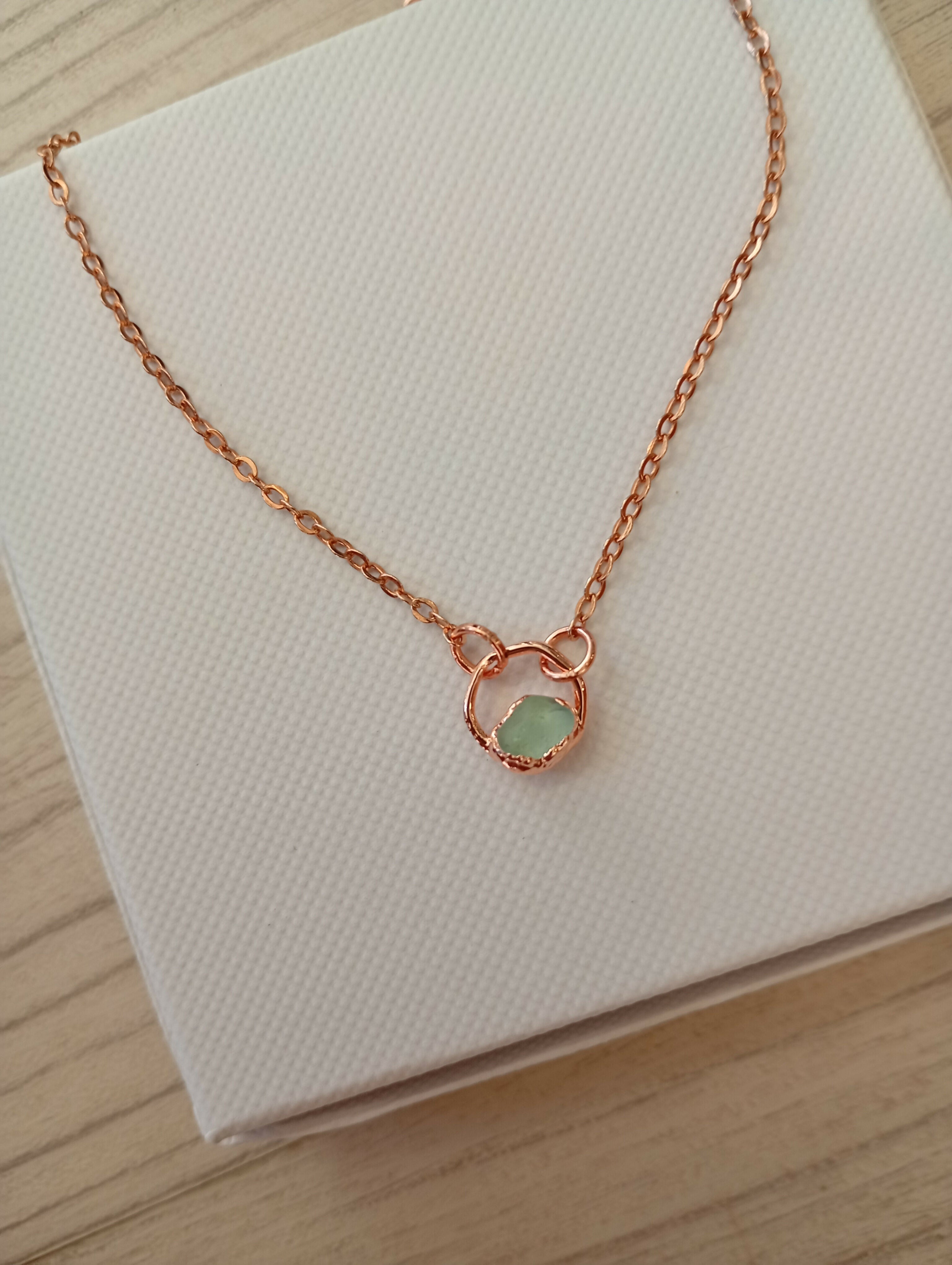 Seaglass Anklet