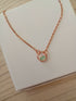 Seaglass Anklet
