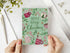 Green Hot Chocolate A6 Christmas Card