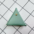 Fold Edge Triangle Leather Coin Case
