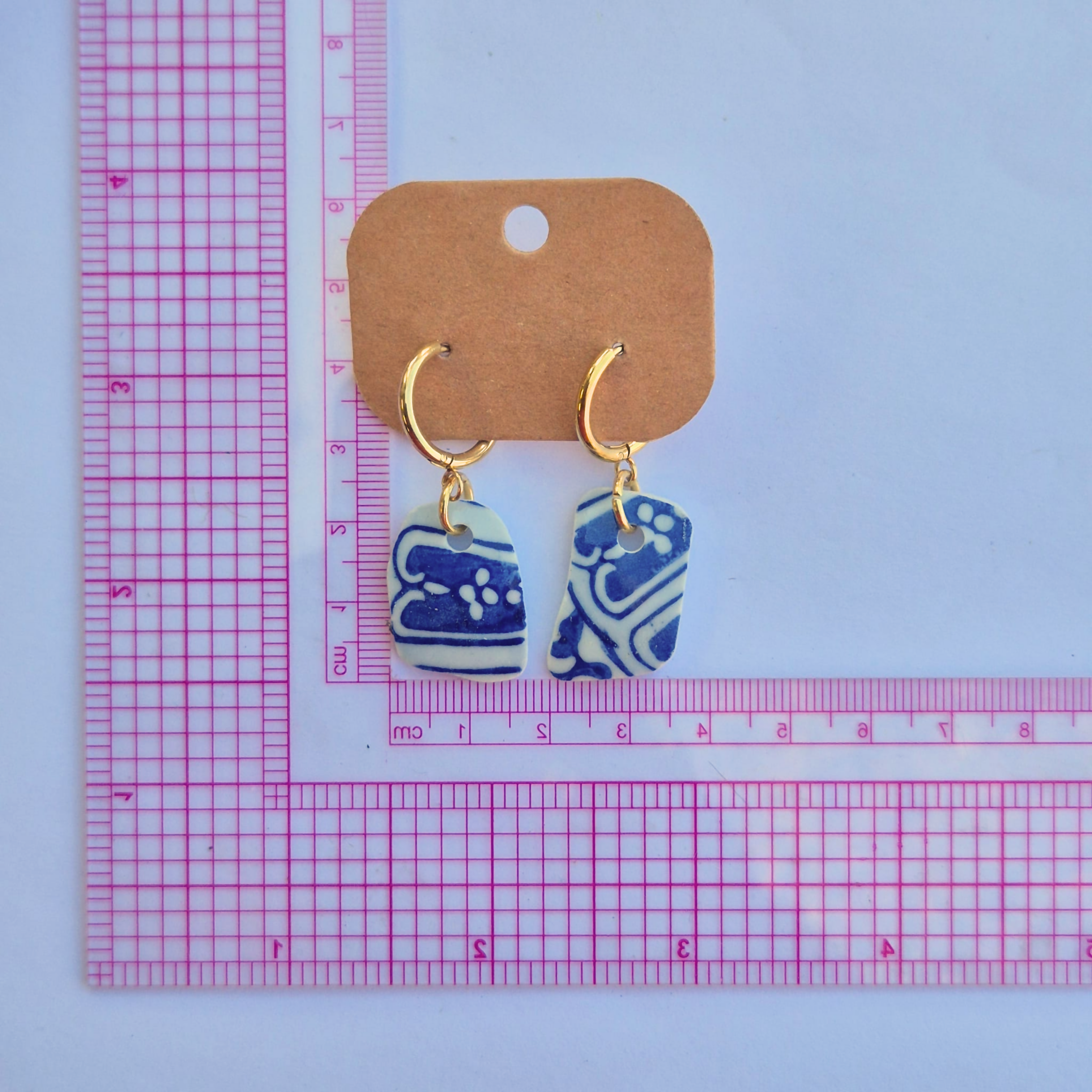 Recycled Ceramic Earring
