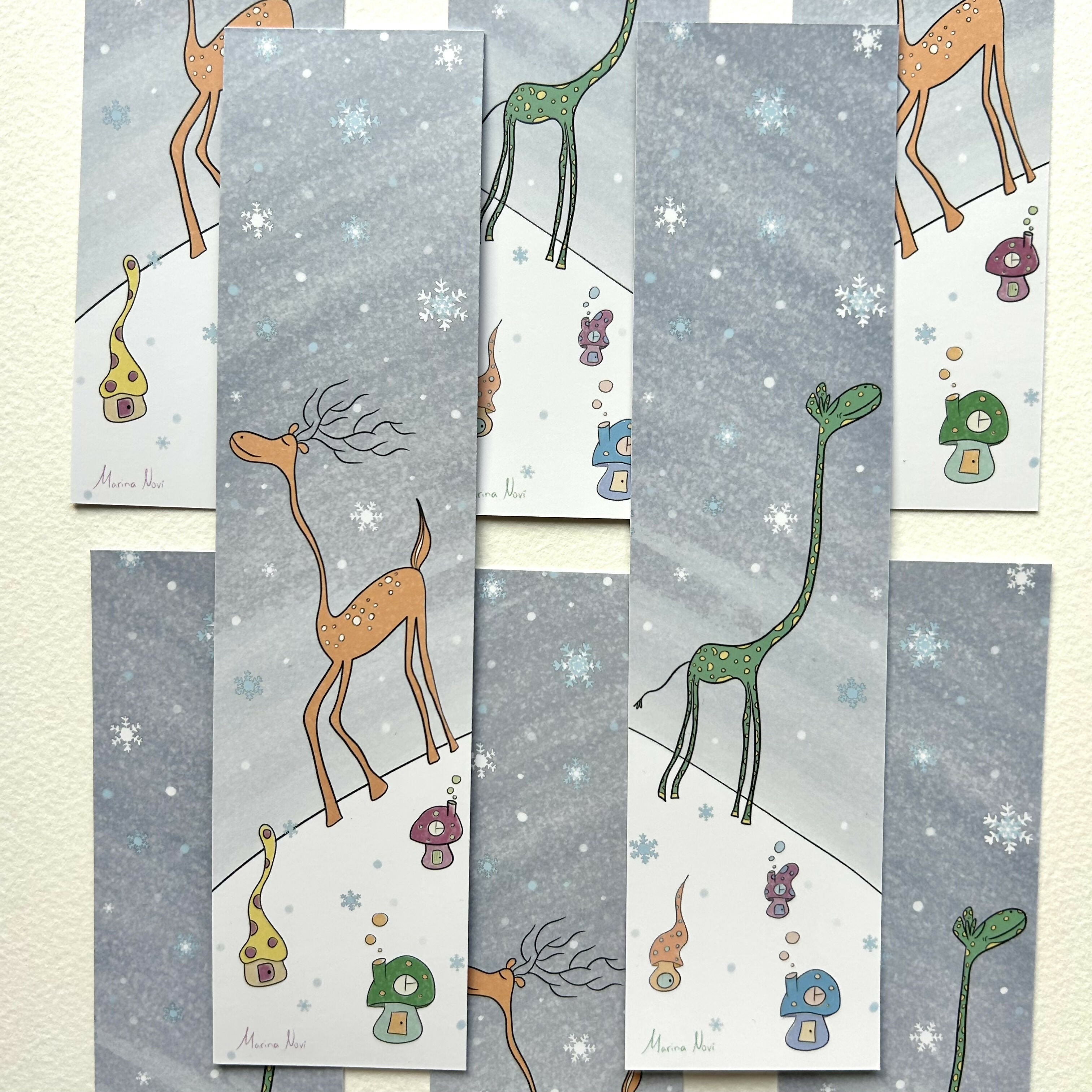 Winter Bookmarks