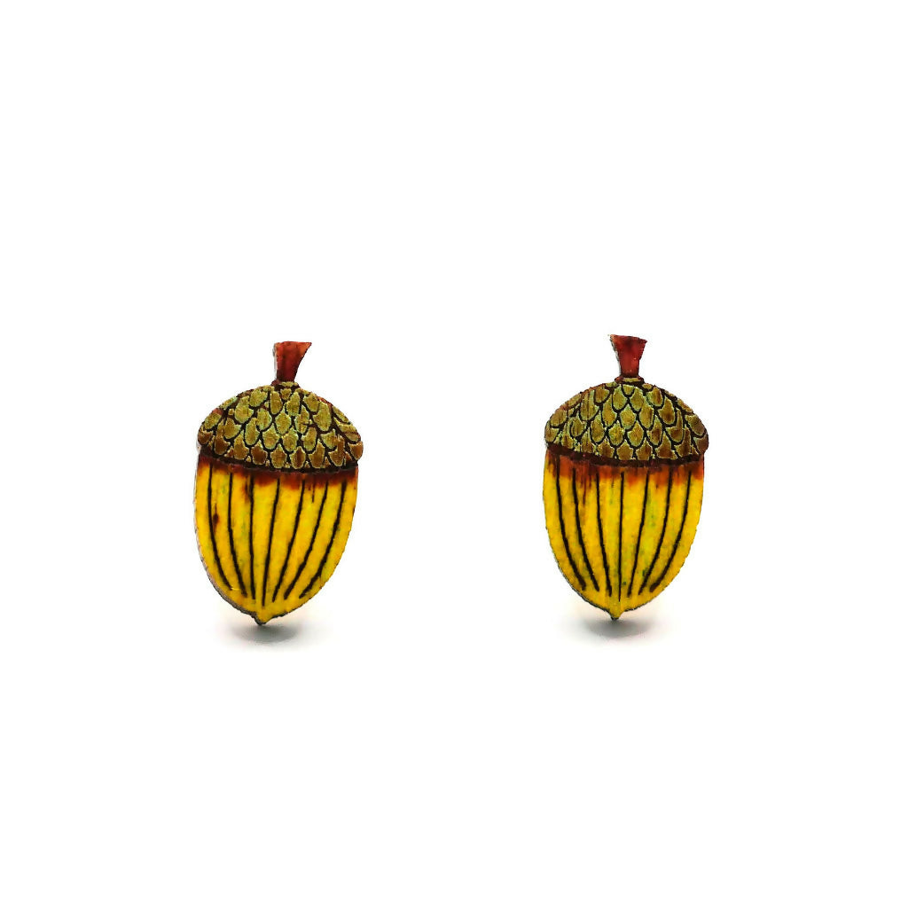 Acorn Stud Earrings
