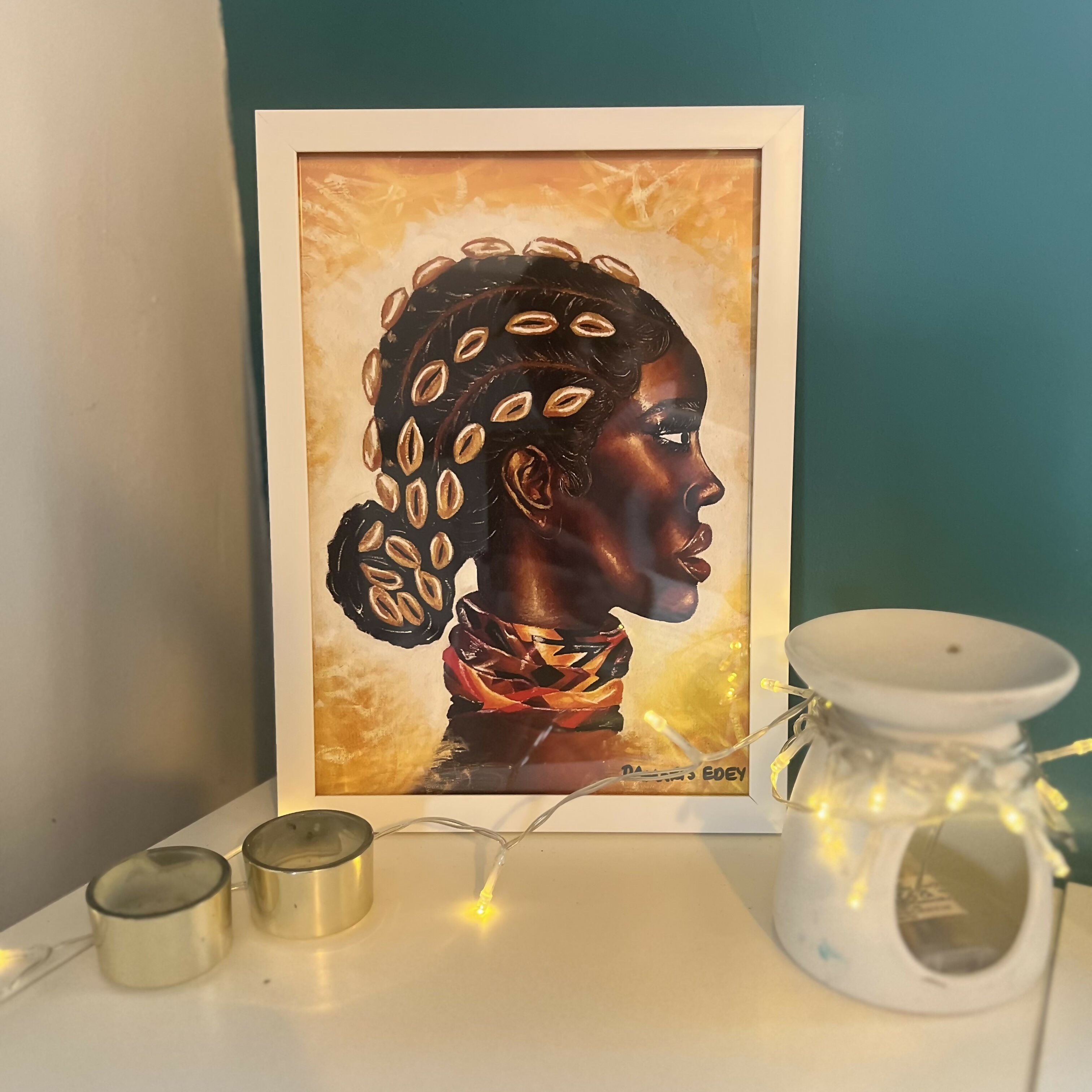 Golden Secrets Art Print