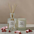 Winter in Yorkshire Gift Set - Rose and Pomegranate Candle 150g and Dried Flower Reed Diffuser - 100ml