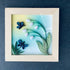 Handmade Paper Quilling Butterflies and Lily of the Valley with Wooden Frame