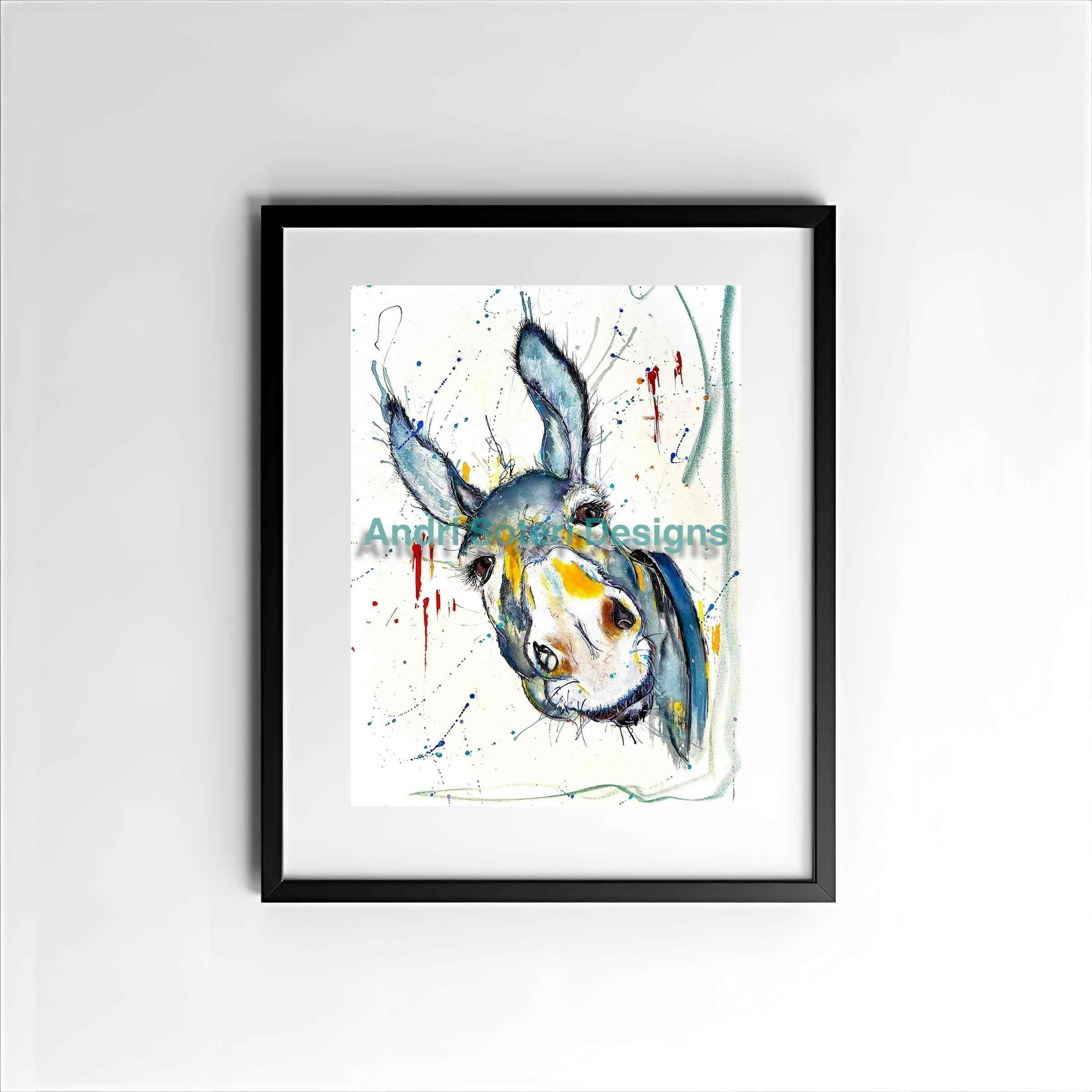 Donkey Doo Dah, PART OF THE 'ANIMAL ART COLLECTION'