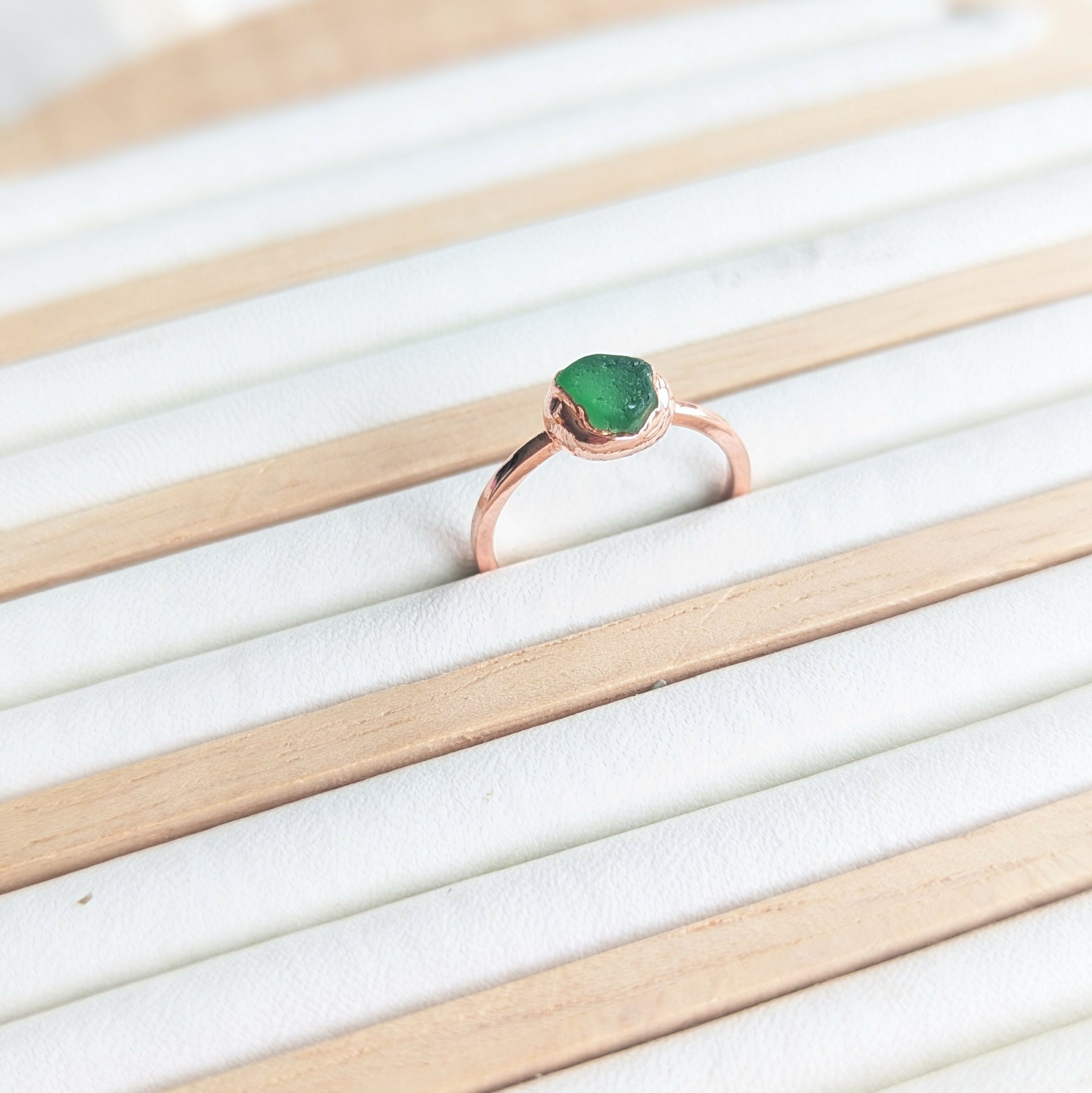 Seaglass Ring - Size L