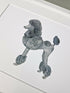 Poodle Giclée Print