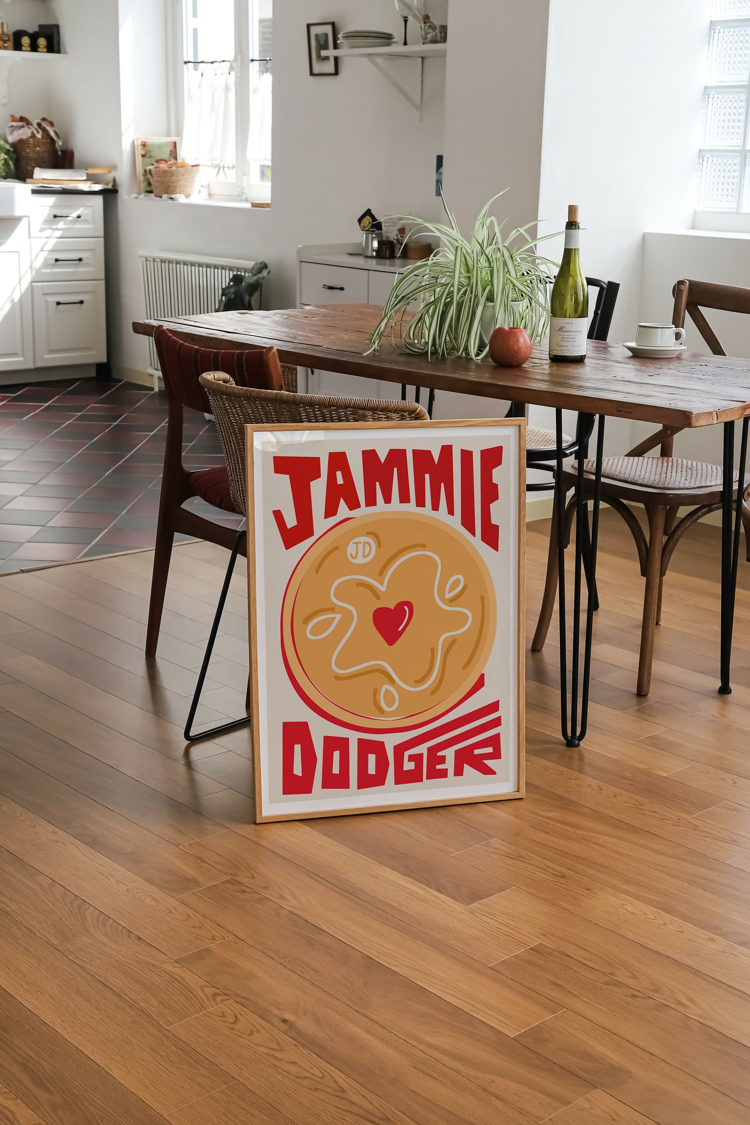 Jammie Dodger Art Print