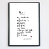Mother Poem Print – A Handwritten Gift for Mum by Catherine Prutton