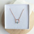 Seaglass Moon Necklace