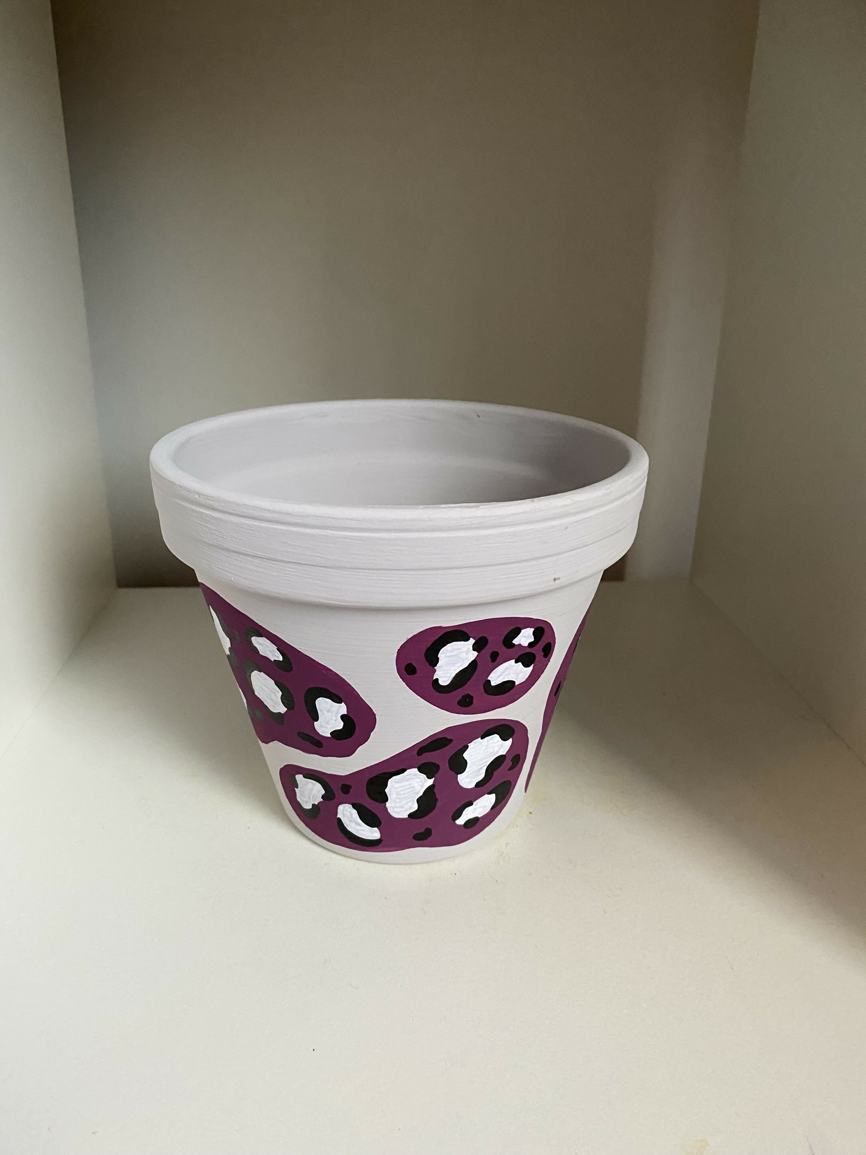 Spotty Leopard Pot